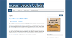 Desktop Screenshot of oceanbeachbulletin.com